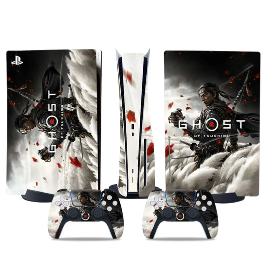 Ghost of Tsushima PS5 Disc Skin Set