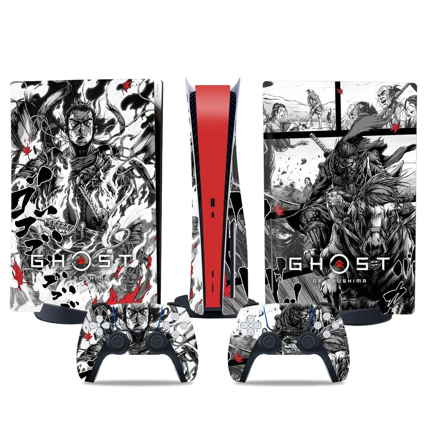 Ghost of Tsushima PS5 Disc Skin Set