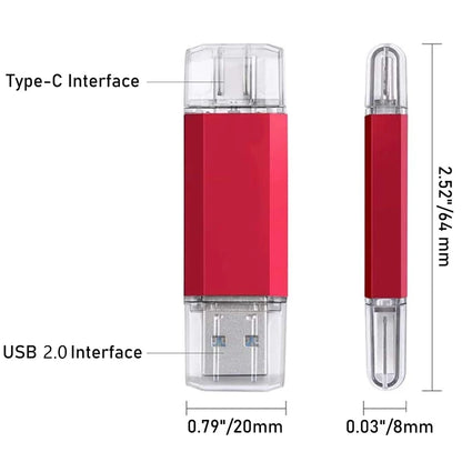 BINFUL 2-in-1 Type-C USB Flash 2TB