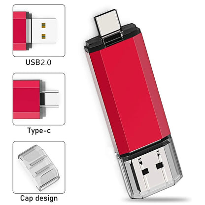 BINFUL 2-in-1 Type-C USB Flash 2TB